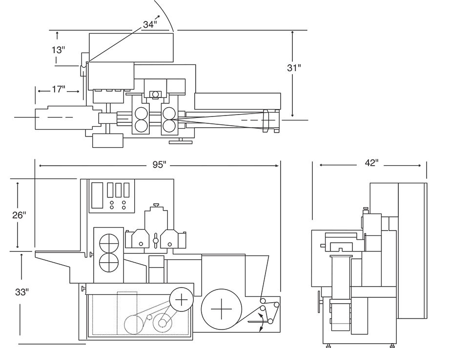 GPS-2000H Line Drawing